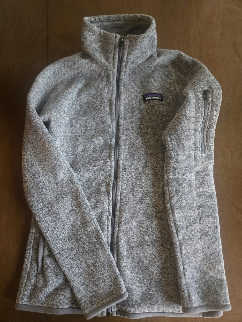 Patagonia Gray Full-Zip Sweater Fleece - Gray - Picture 2 of 3